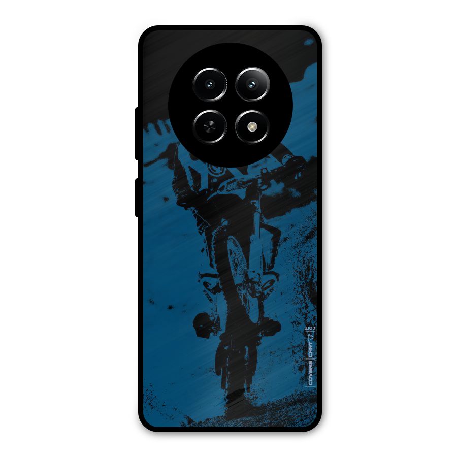 Moto Combat Metal Back Case for Realme 12 5G