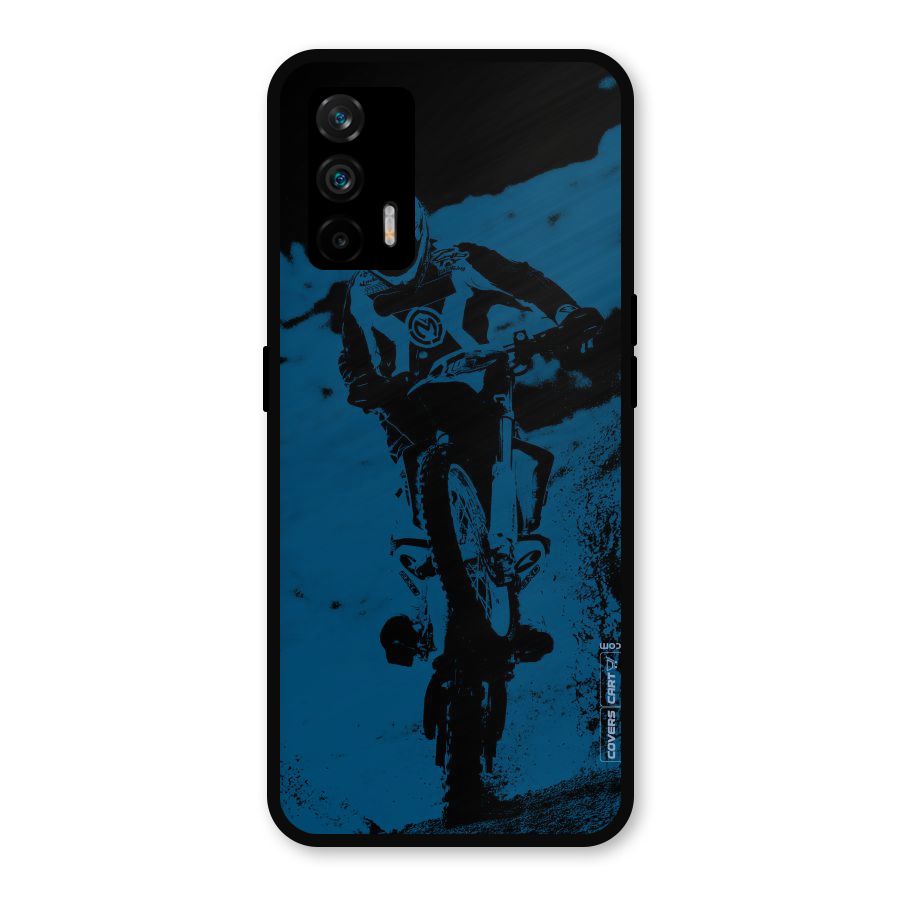 Moto Combat Metal Back Case for Realme GT 5G