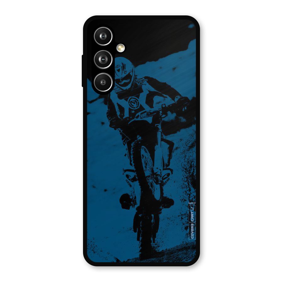 Moto Combat Metal Back Case for Samsung Galaxy M54