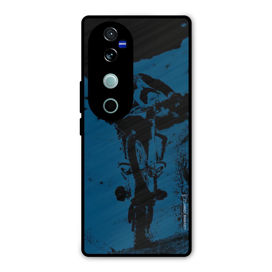 Moto Combat Metal Back Case for Vivo V40