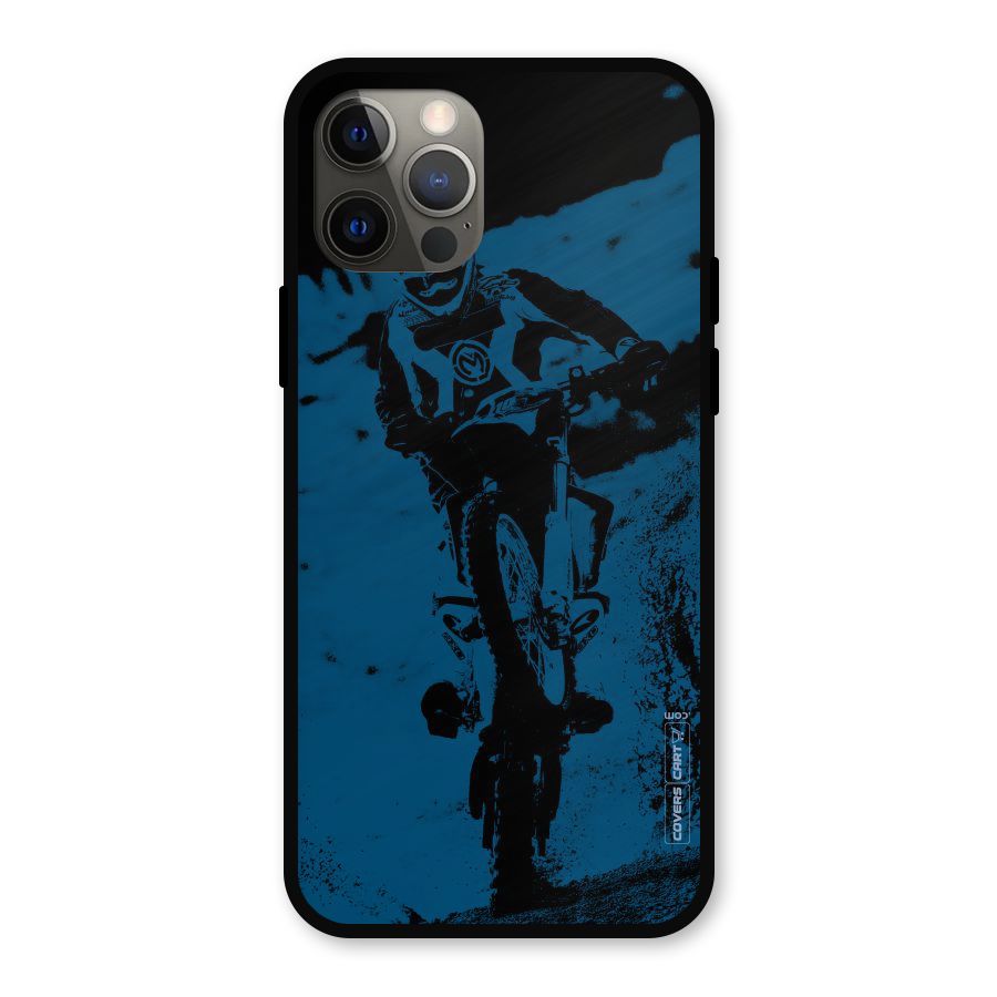 Moto Combat Metal Back Case for iPhone 12 Pro