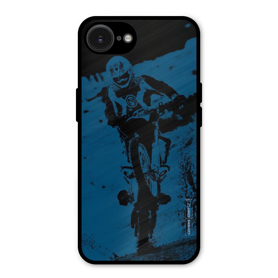 Moto Combat Metal Back Case for iPhone 16e