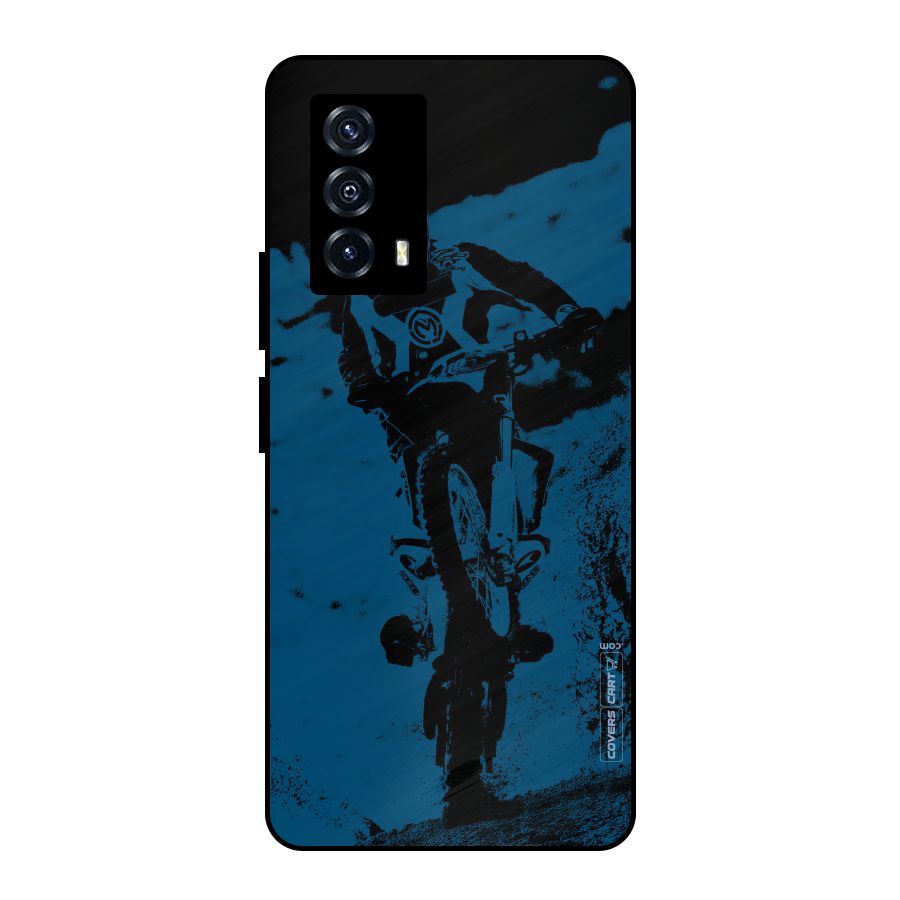 Moto Combat Metal Back Case for iQOO Z5