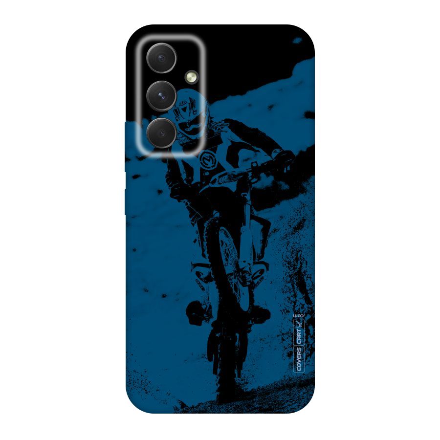 Moto Combat Original Polycarbonate Back Case for Galaxy A54