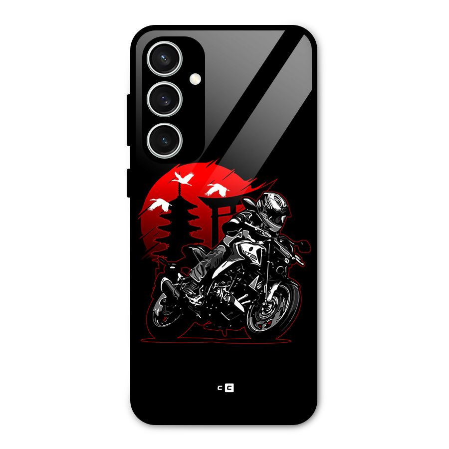 Moto Lean Glass Back Case for Galaxy S23 FE
