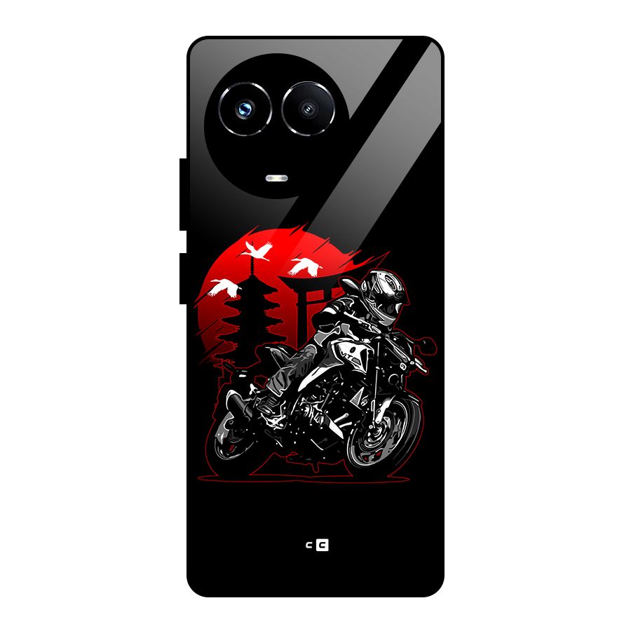 Moto Lean Glass Back Case for Realme Narzo 60X