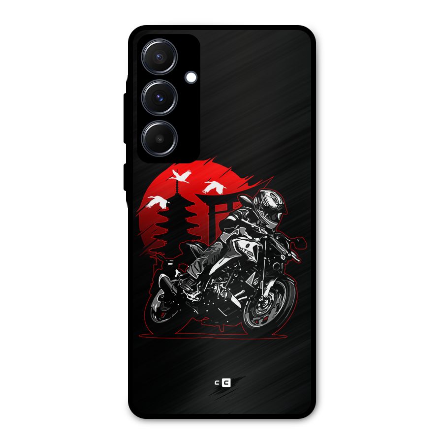 Moto Lean Metal Back Case for Galaxy A55