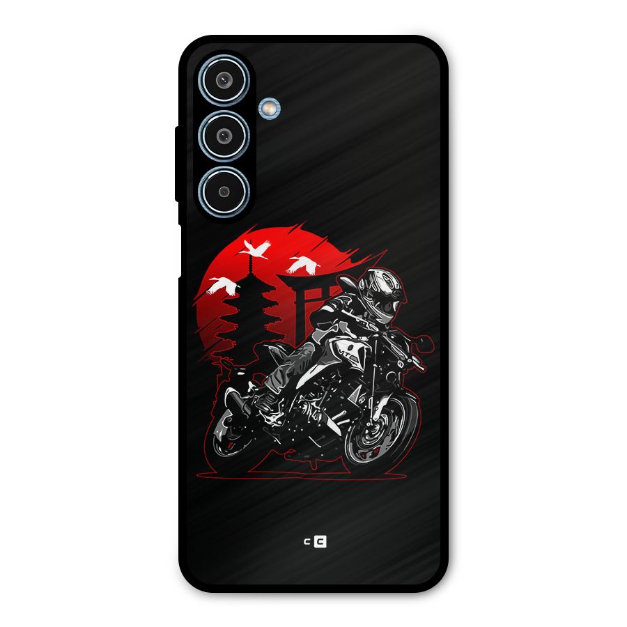Moto Lean Metal Back Case for Galaxy M35