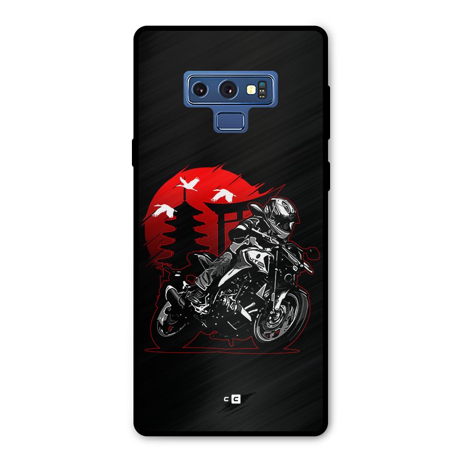 Moto Lean Metal Back Case for Galaxy Note 9