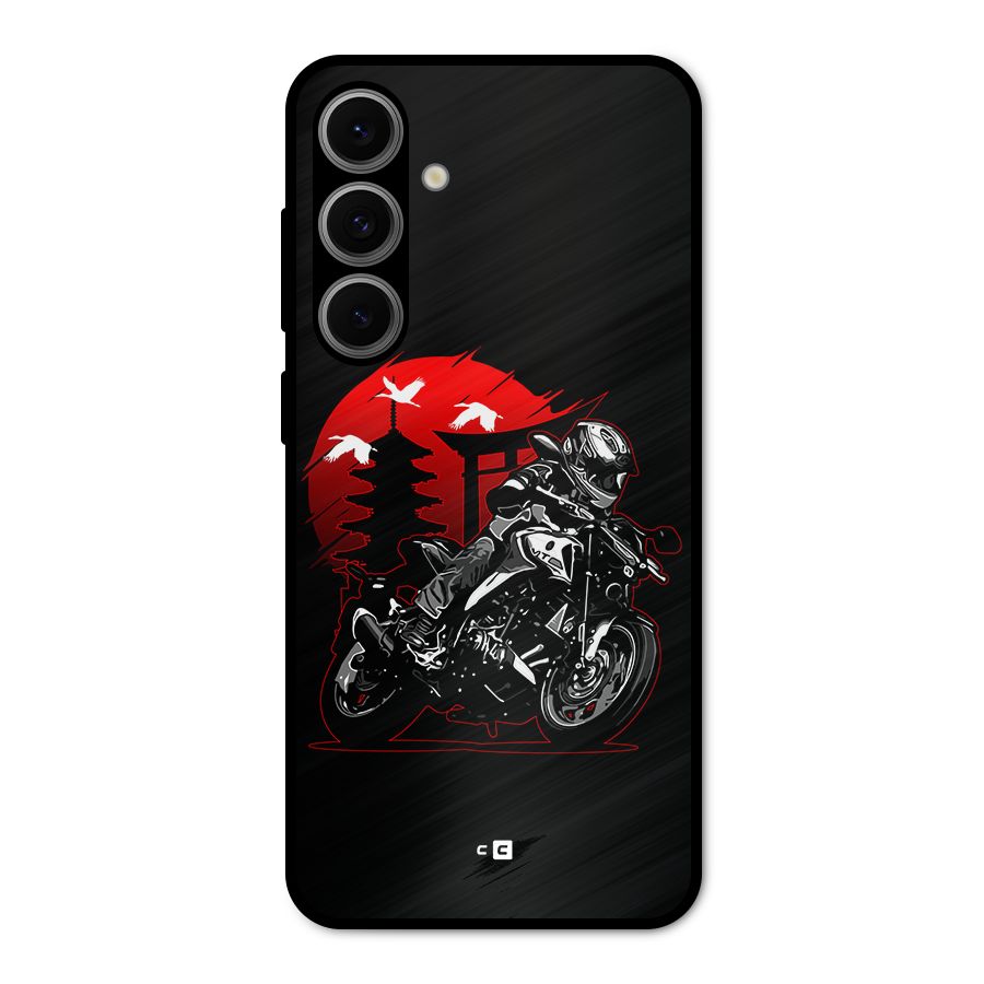 Moto Lean Metal Back Case for Galaxy S24 FE