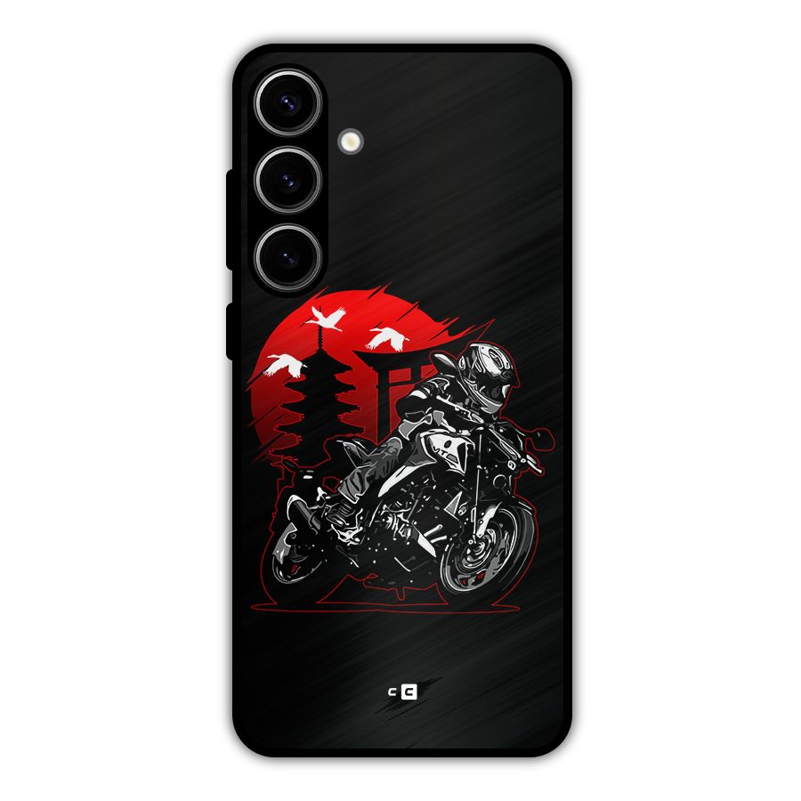 Moto Lean Metal Back Case for Galaxy S24 Plus