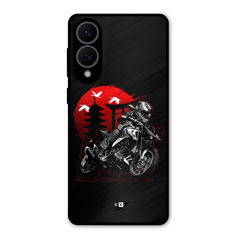 Moto Lean Metal Back Case for Galaxy S25 Edge