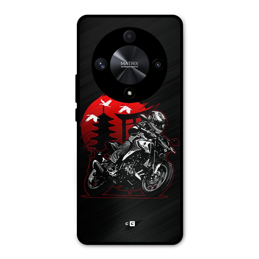 Moto Lean Metal Back Case for Honor X9b