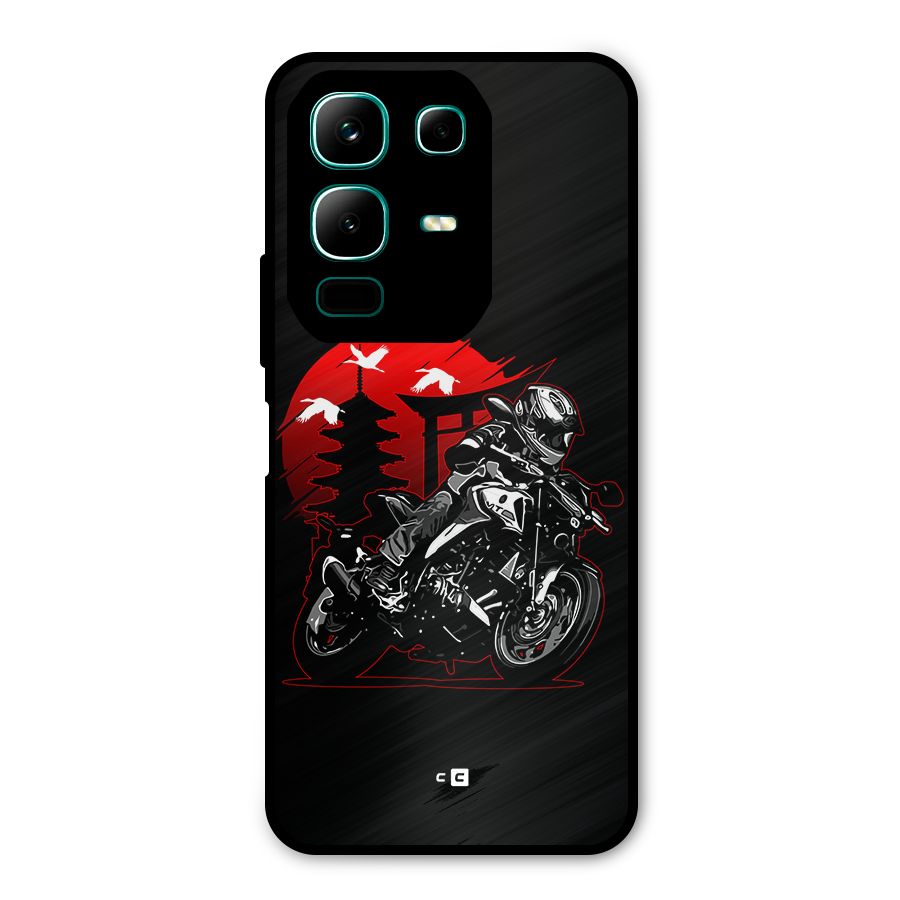 Moto Lean Metal Back Case for Infinix Note 50x
