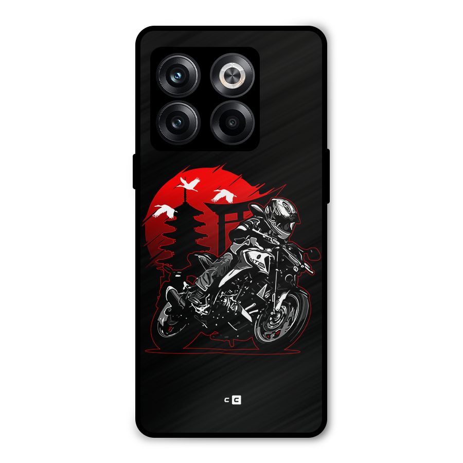 Moto Lean Metal Back Case for OnePlus 10T