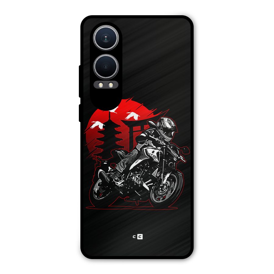 Moto Lean Metal Back Case for OnePlus Nord CE4 Lite