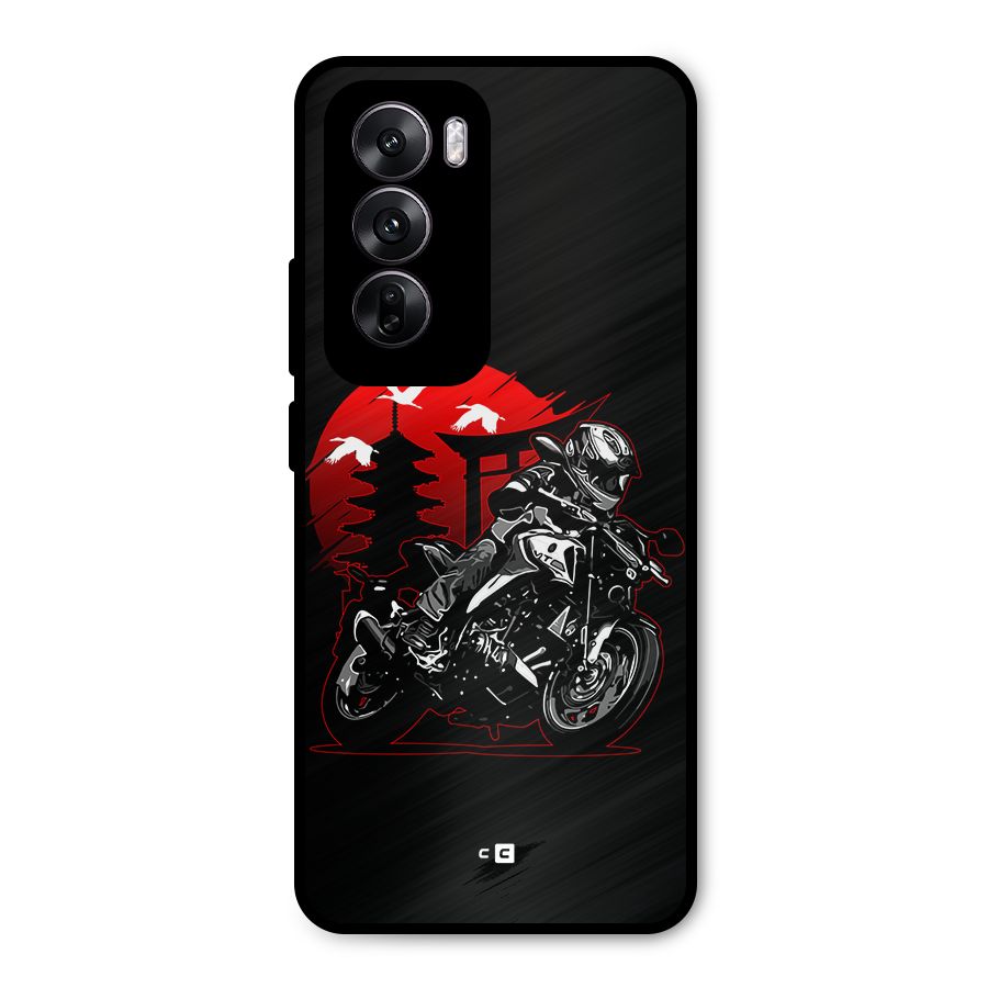 Moto Lean Metal Back Case for Oppo Reno12