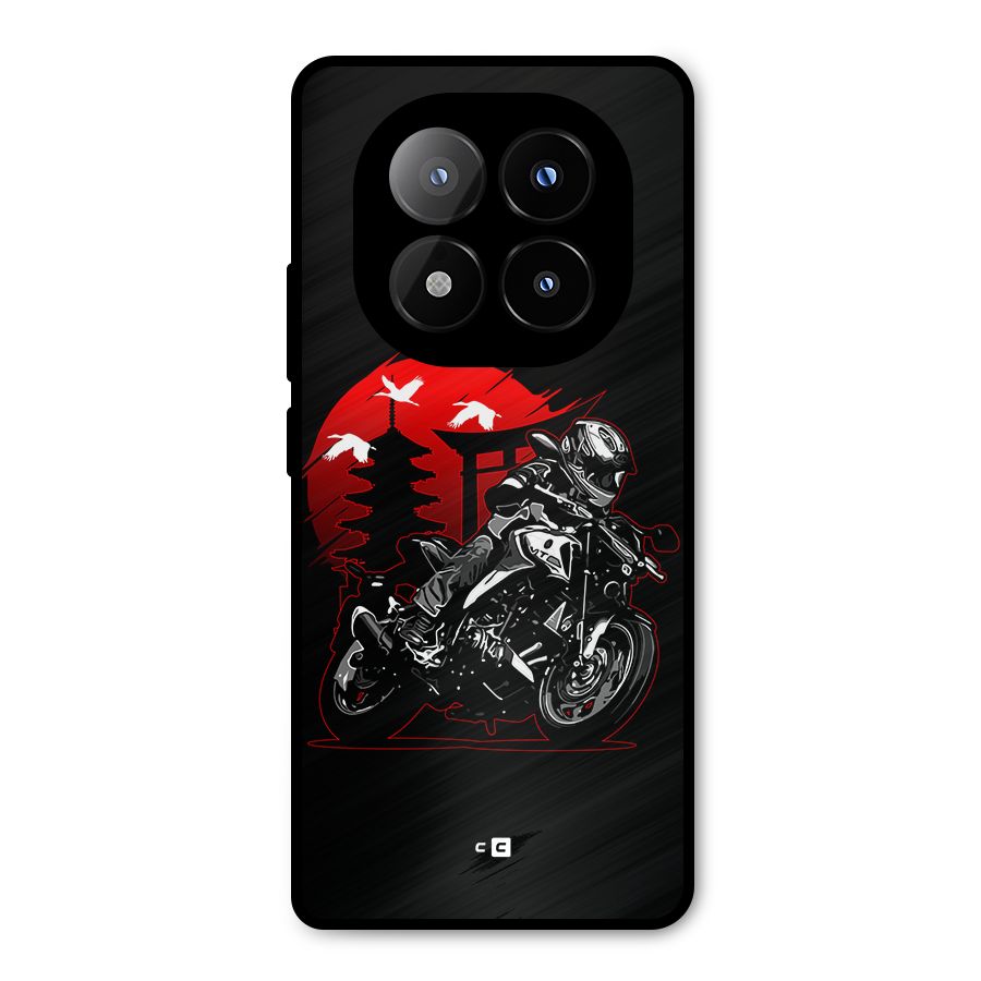 Moto Lean Metal Back Case for Redmi Note 14 Pro Plus 5G