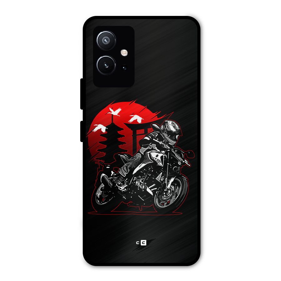 Moto Lean Metal Back Case for Vivo T1 5G