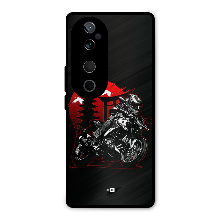 Moto Lean Metal Back Case for Vivo T3 Ultra