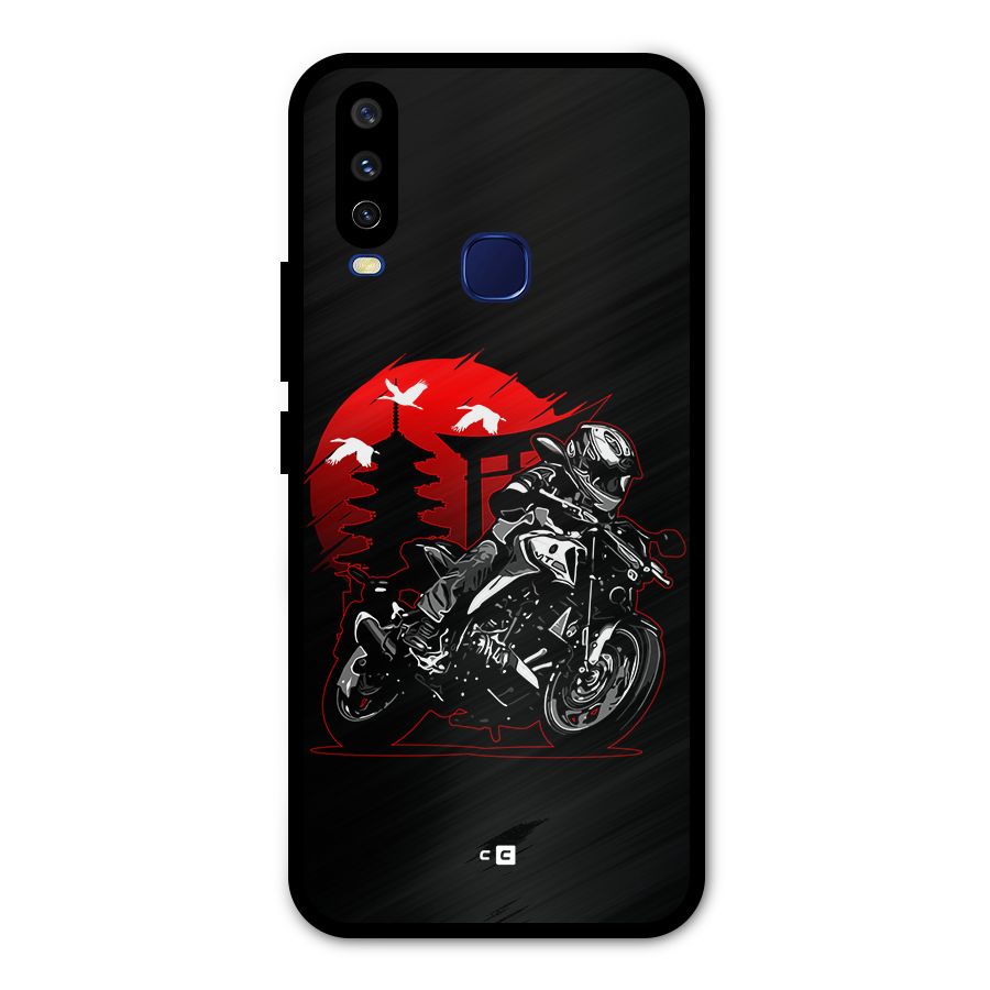 Moto Lean Metal Back Case for Vivo V17