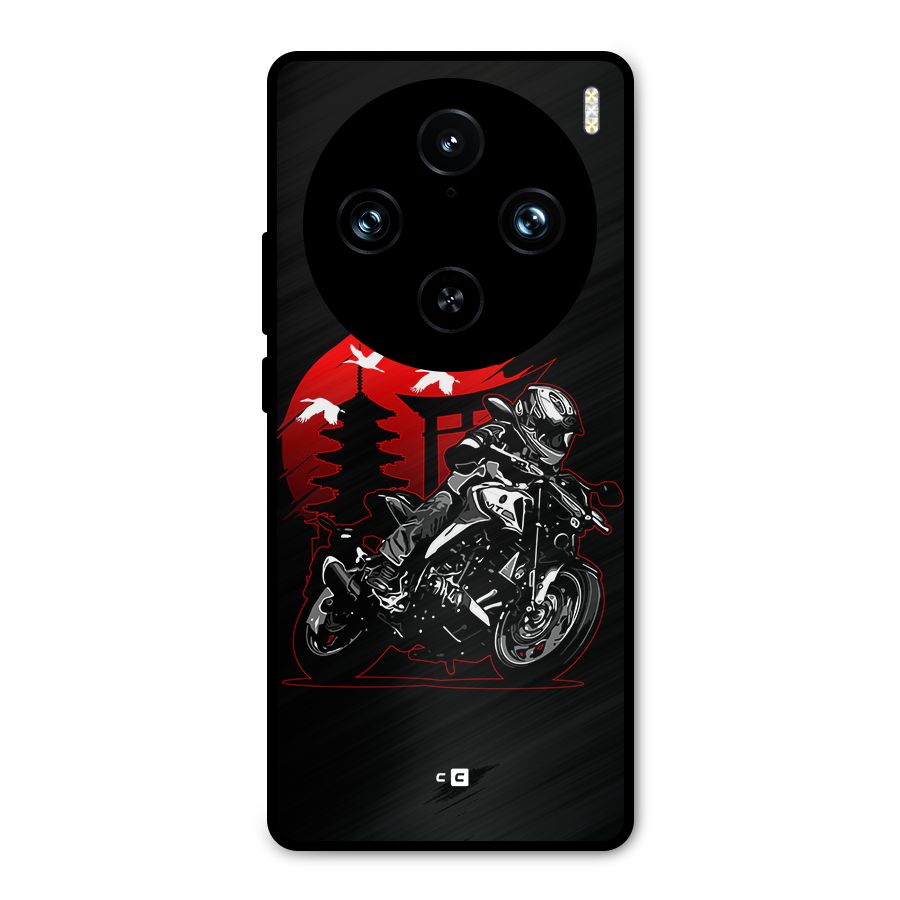 Moto Lean Metal Back Case for Vivo X100 Pro