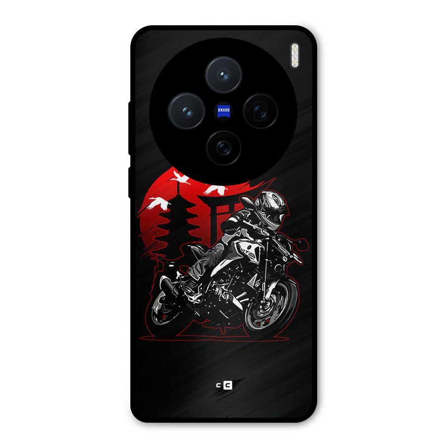 Moto Lean Metal Back Case for Vivo X200