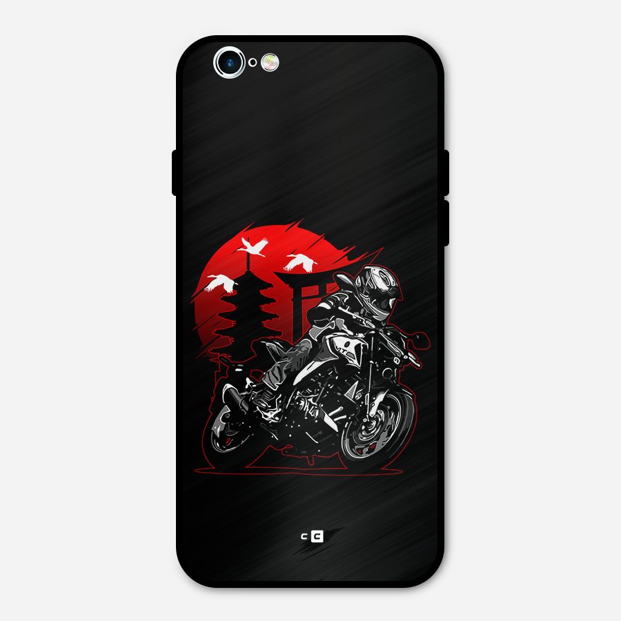 Moto Lean Metal Back Case for iPhone 6 6s
