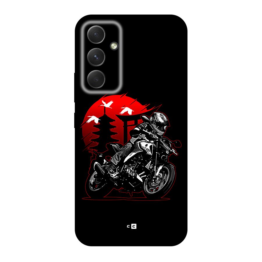 Moto Lean Original Polycarbonate Back Case for Galaxy A54