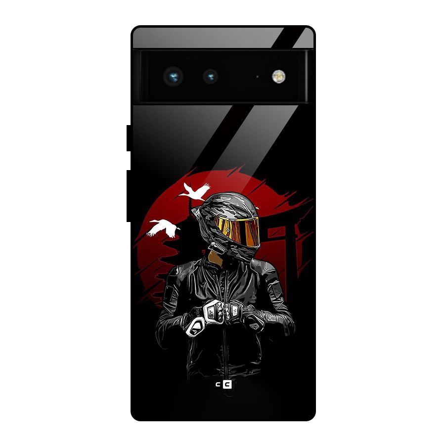 Moto Rider Ready Glass Back Case for Google Pixel 6