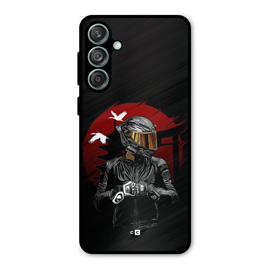 Moto Rider Ready Metal Back Case for Galaxy M55 5G