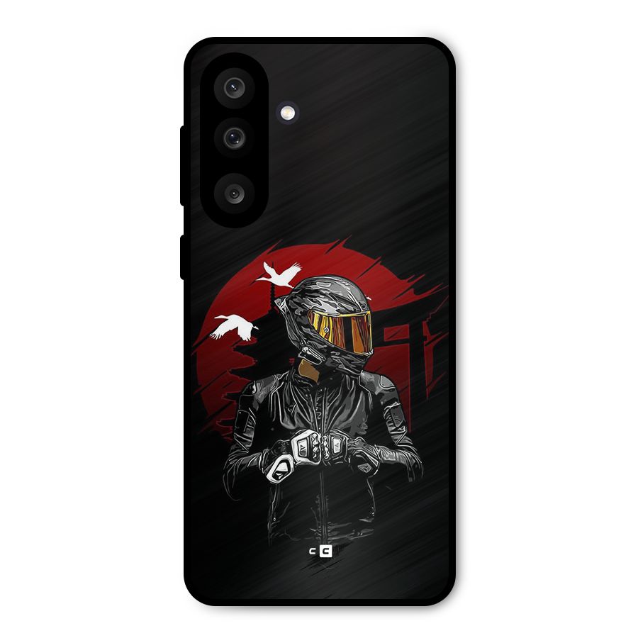 Moto Rider Ready Metal Back Case for Galaxy M56