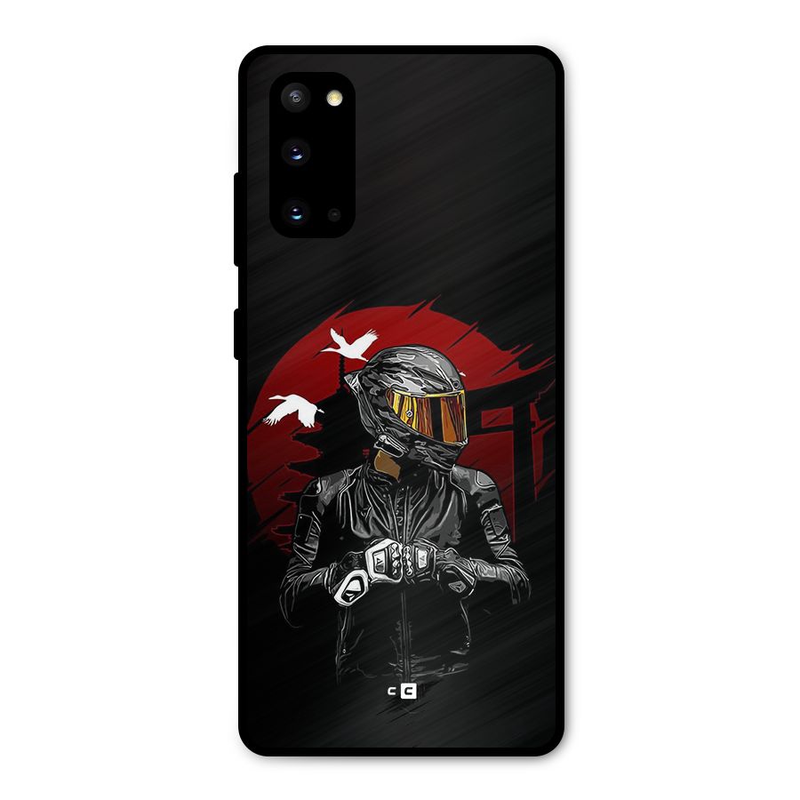 Moto Rider Ready Metal Back Case for Galaxy S20
