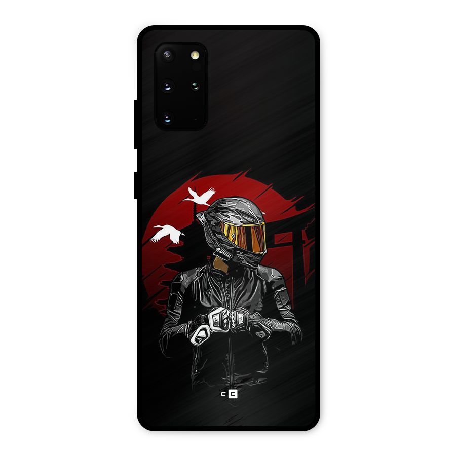 Moto Rider Ready Metal Back Case for Galaxy S20 Plus
