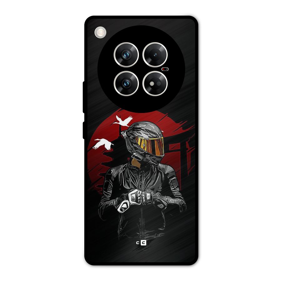 Moto Rider Ready Metal Back Case for Infinix Zero 40 5G