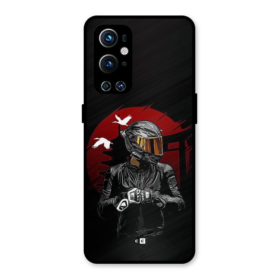 Moto Rider Ready Metal Back Case for OnePlus 9 Pro