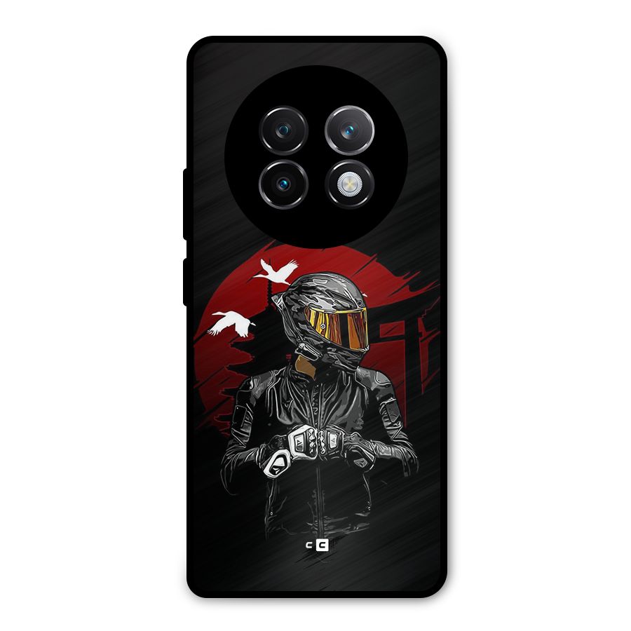 Moto Rider Ready Metal Back Case for Realme 13 Plus