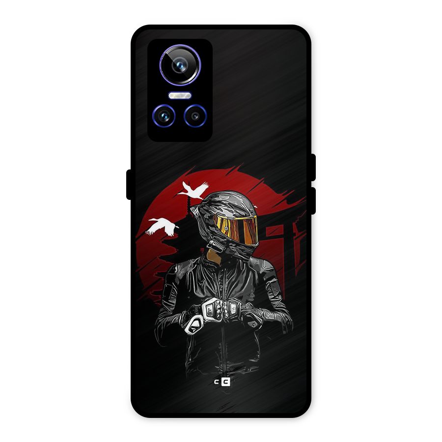 Moto Rider Ready Metal Back Case for Realme GT Neo 3