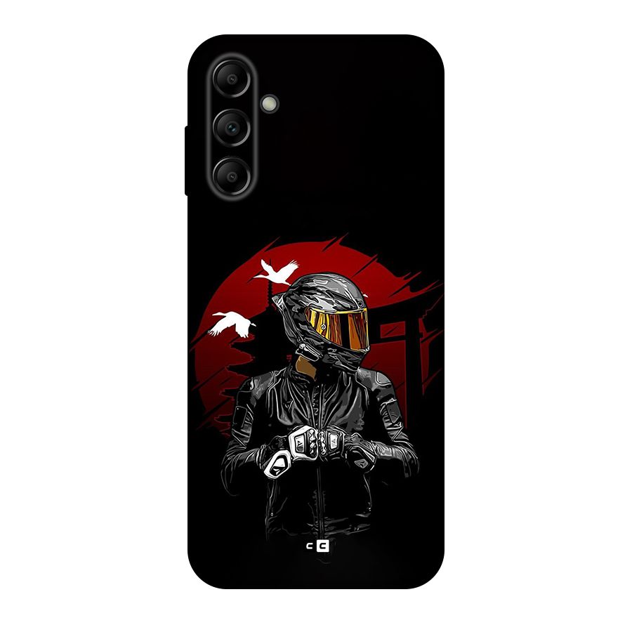 Moto Rider Ready Original Polycarbonate Back Case for Galaxy A14 5G