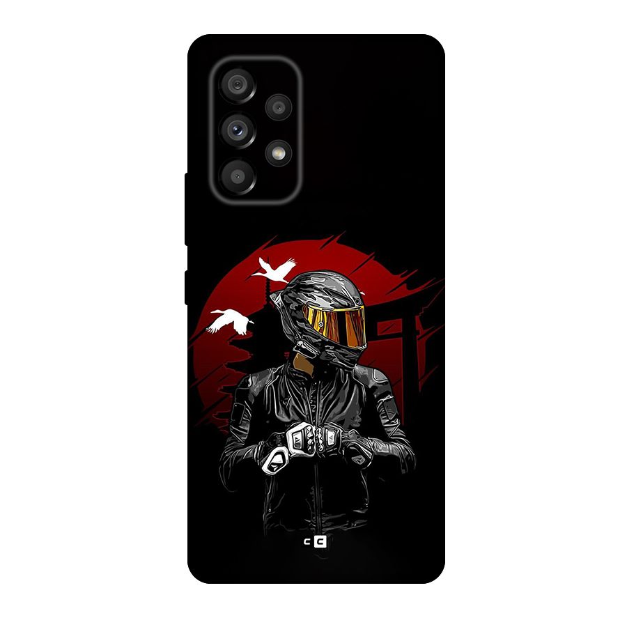 Moto Rider Ready Original Polycarbonate Back Case for Galaxy A53 5G