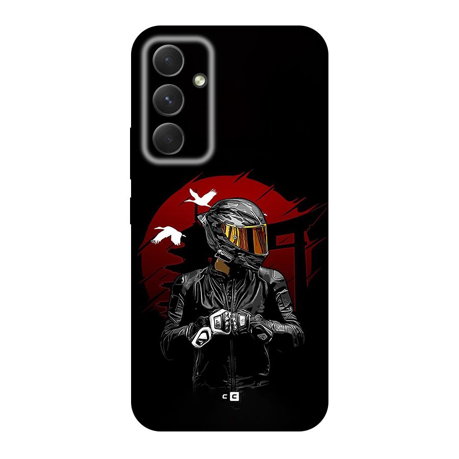 Moto Rider Ready Original Polycarbonate Back Case for Galaxy A54