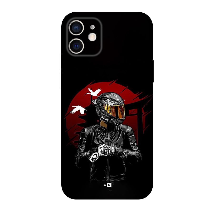 Moto Rider Ready Original Polycarbonate Back Case for iPhone 12