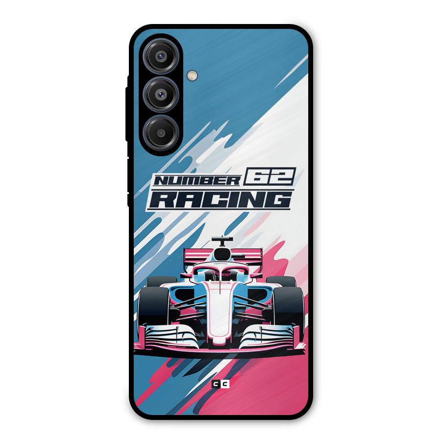 Motor Racing Metal Back Case for Galaxy A16 5G