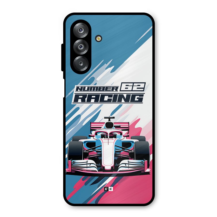Motor Racing Metal Back Case for Galaxy A26