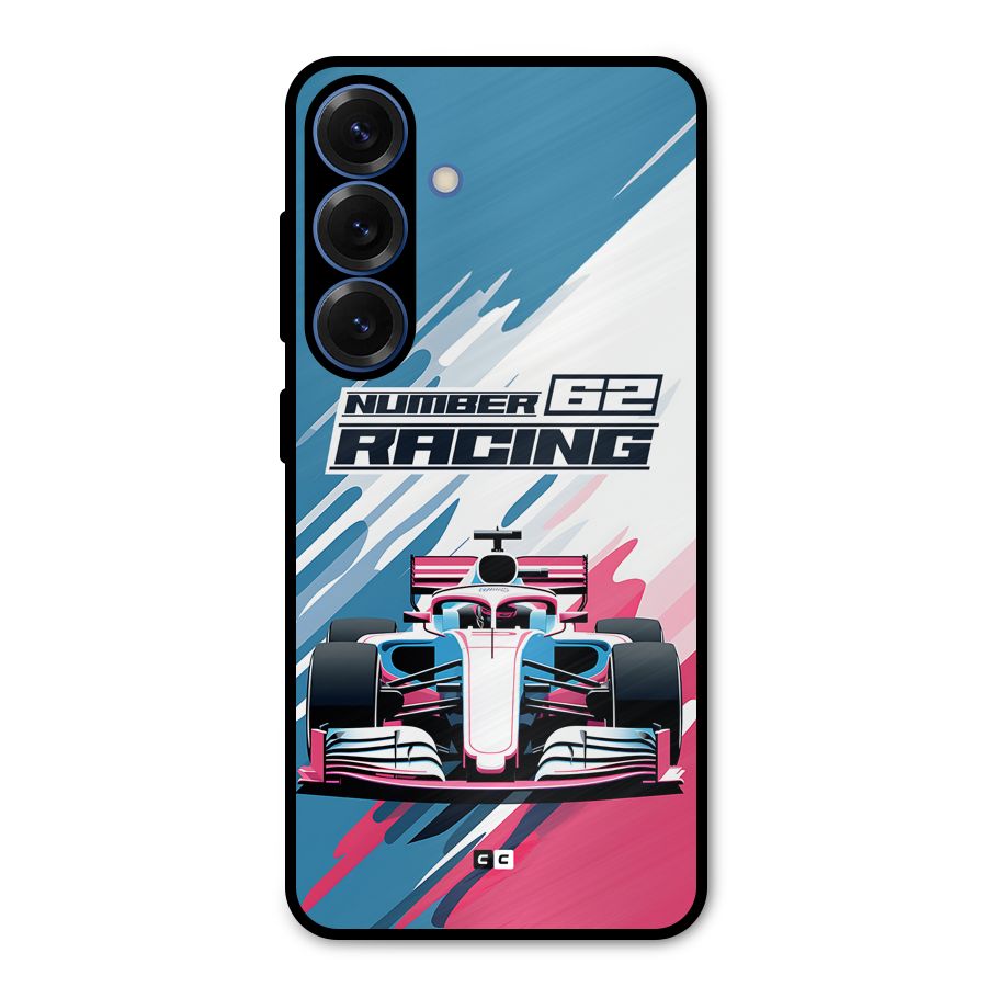 Motor Racing Metal Back Case for Galaxy S25