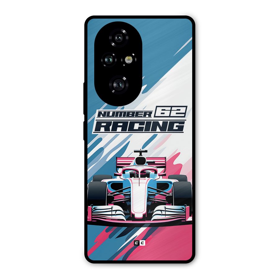 Motor Racing Metal Back Case for Honor 200 Pro