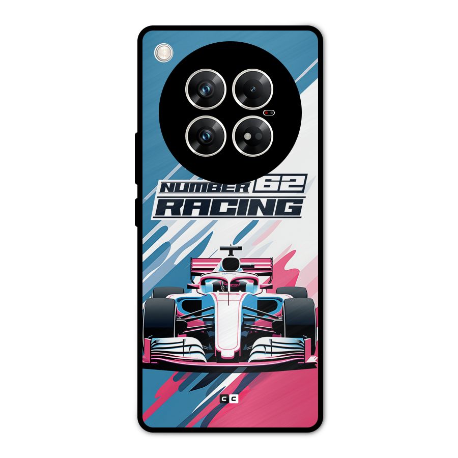 Motor Racing Metal Back Case for Infinix Zero 40 5G