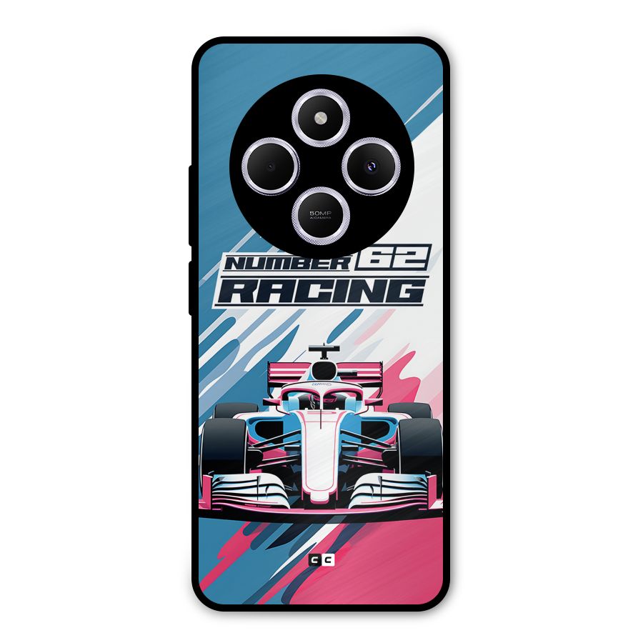 Motor Racing Metal Back Case for Poco M7