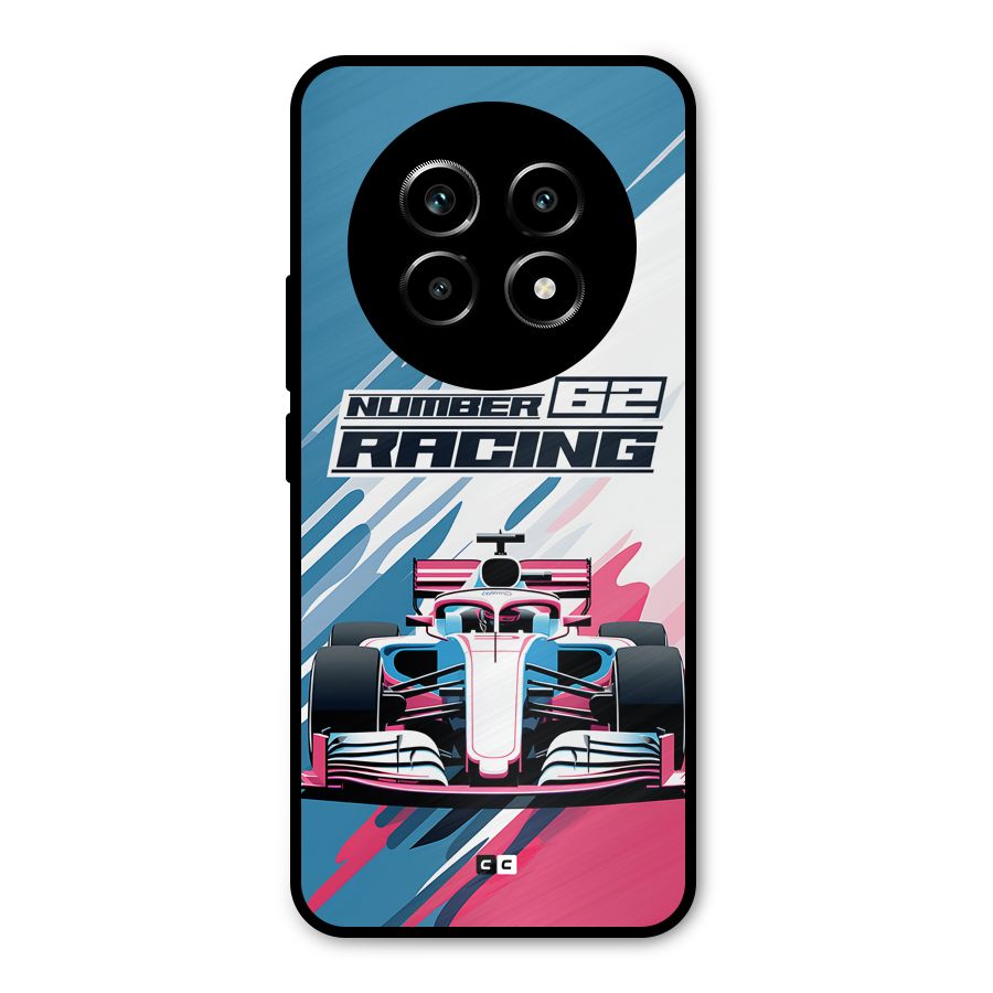 Motor Racing Metal Back Case for Realme 13 Pro