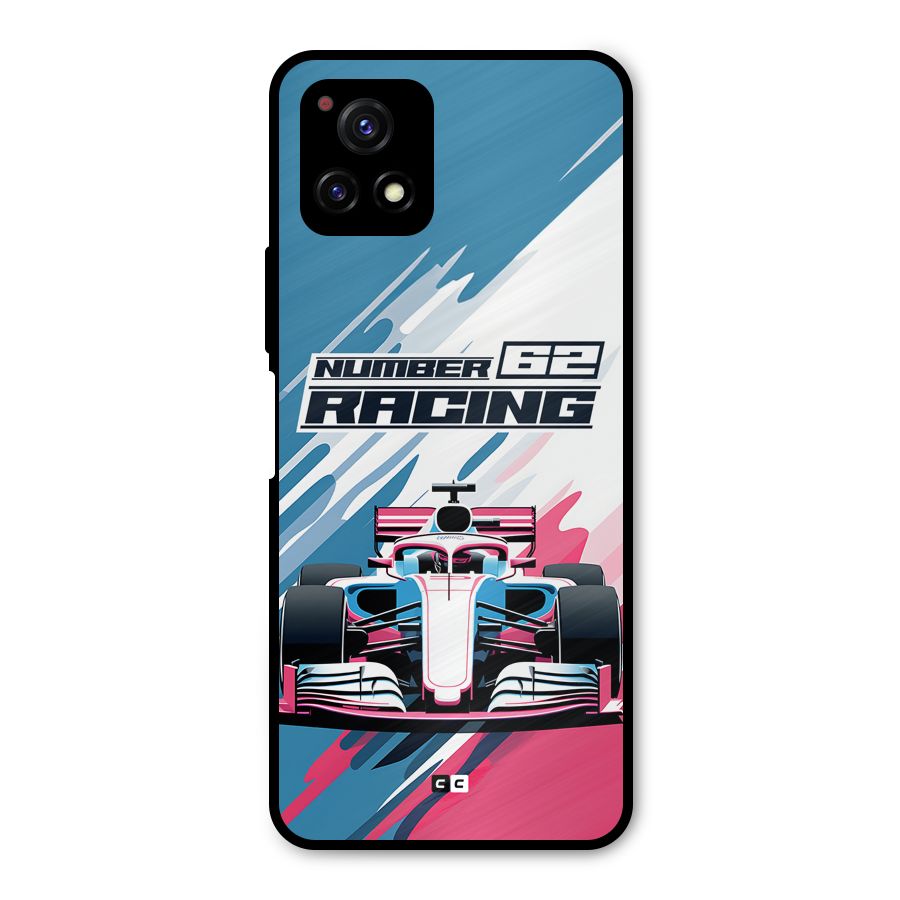 Motor Racing Metal Back Case for Vivo Y72 5G